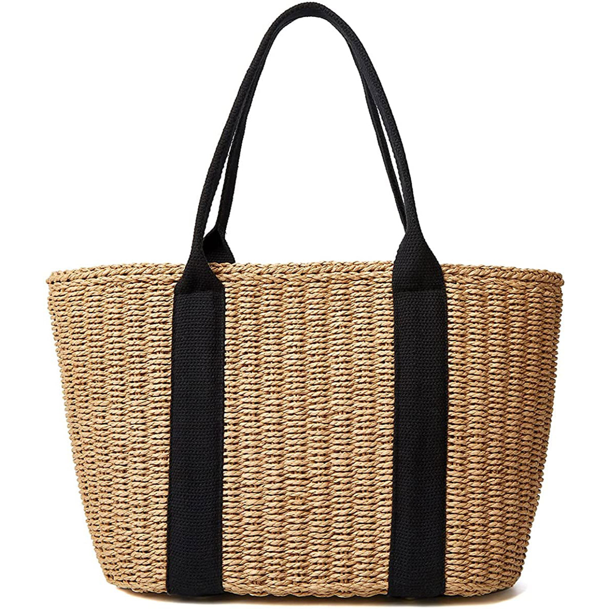 حقيبة عصرية للتسوق للنساء من ا - مراجعة Crochet Bag Raffia وسعره