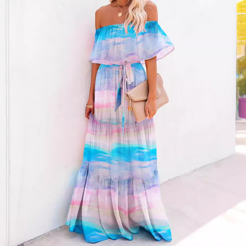 فستان نسائي 2026 للتجارة عبر ا - مراجعة Linen Dress Wrap وسعره