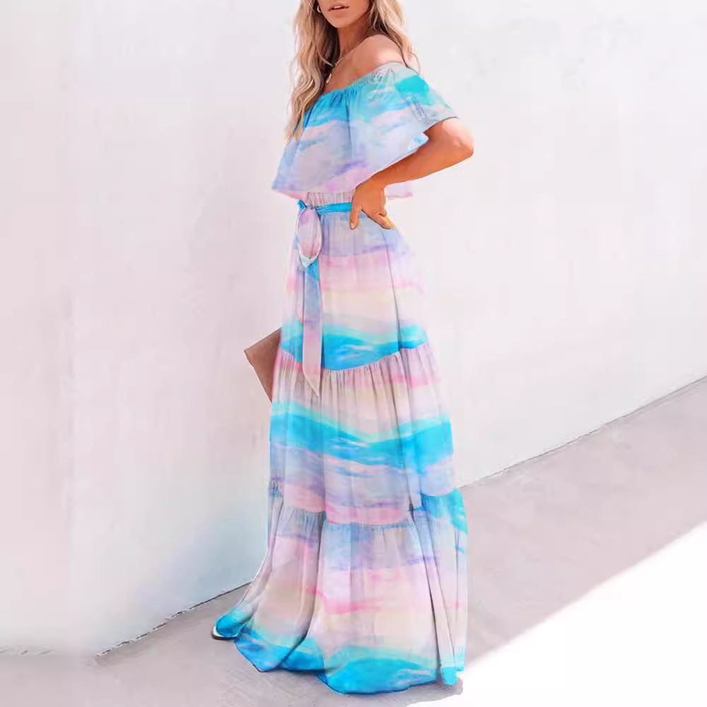 فستان نسائي 2026 للتجارة عبر ا - مراجعة Linen Dress Wrap وسعره
